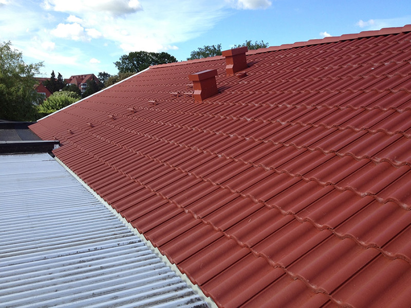 1. Lagga Tegeltak Shingel Betongpannor trangsund huddinge