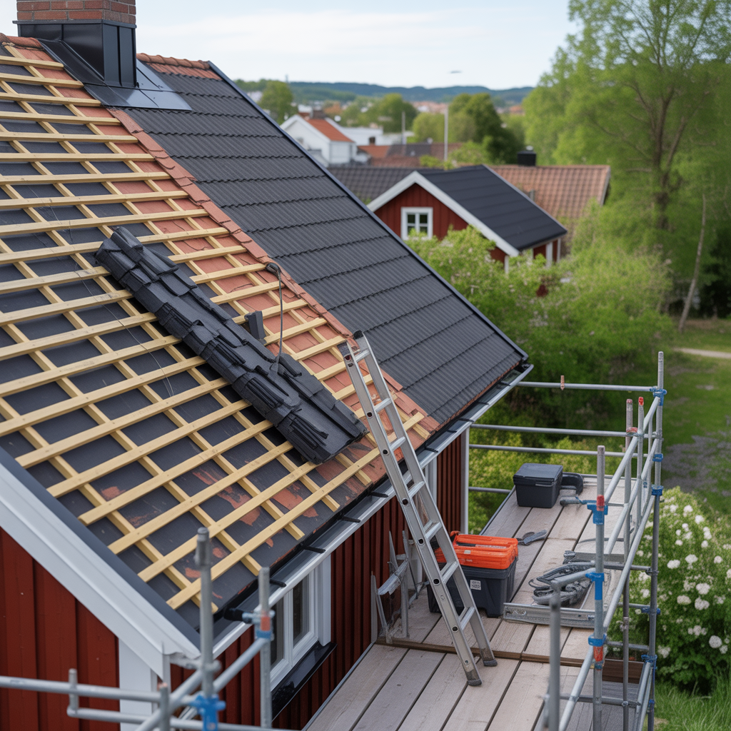 12.Kan jag lagga nytt tak sjalv eller bor jag anlita proffs